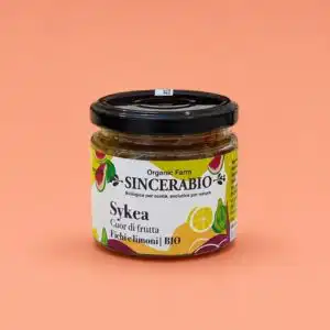 Sykea - Cuor di frutta fichi e limone 180g - Biologica